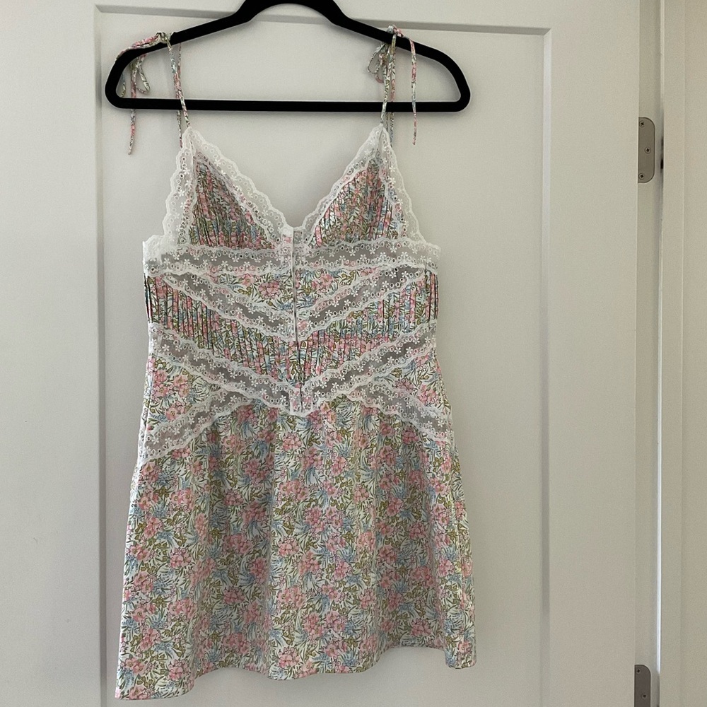 Lovers and Friends Floral Corset Slip Dress